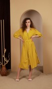 AmberA Платье 242 mustard фото 2