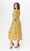 Abbi Платье 1012 Желтые кувшинки фото 3