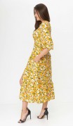 Abbi Платье 1012 Желтые кувшинки фото 5