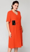 Мишель стиль Платье 1194 Оранжевый фото 3