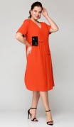 Мишель стиль Платье 1194 Оранжевый фото 6