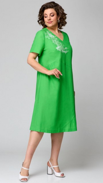 Мишель стиль Платье 1196 Зеленый фото 4