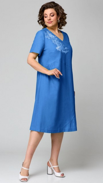 Мишель стиль Платье 1196  Синий фото 4