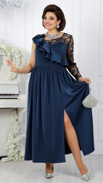NINELE Платье 5985 Синий фото 3