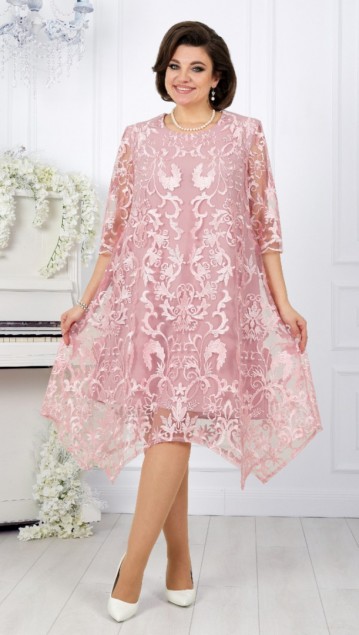NINELE Платье 7431  Розовый фото 4