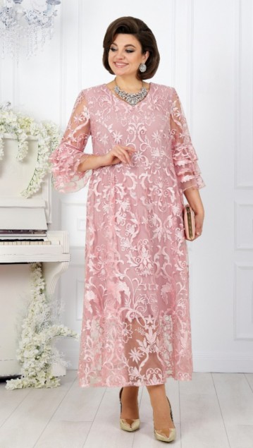 NINELE Платье 7436 Розовый 